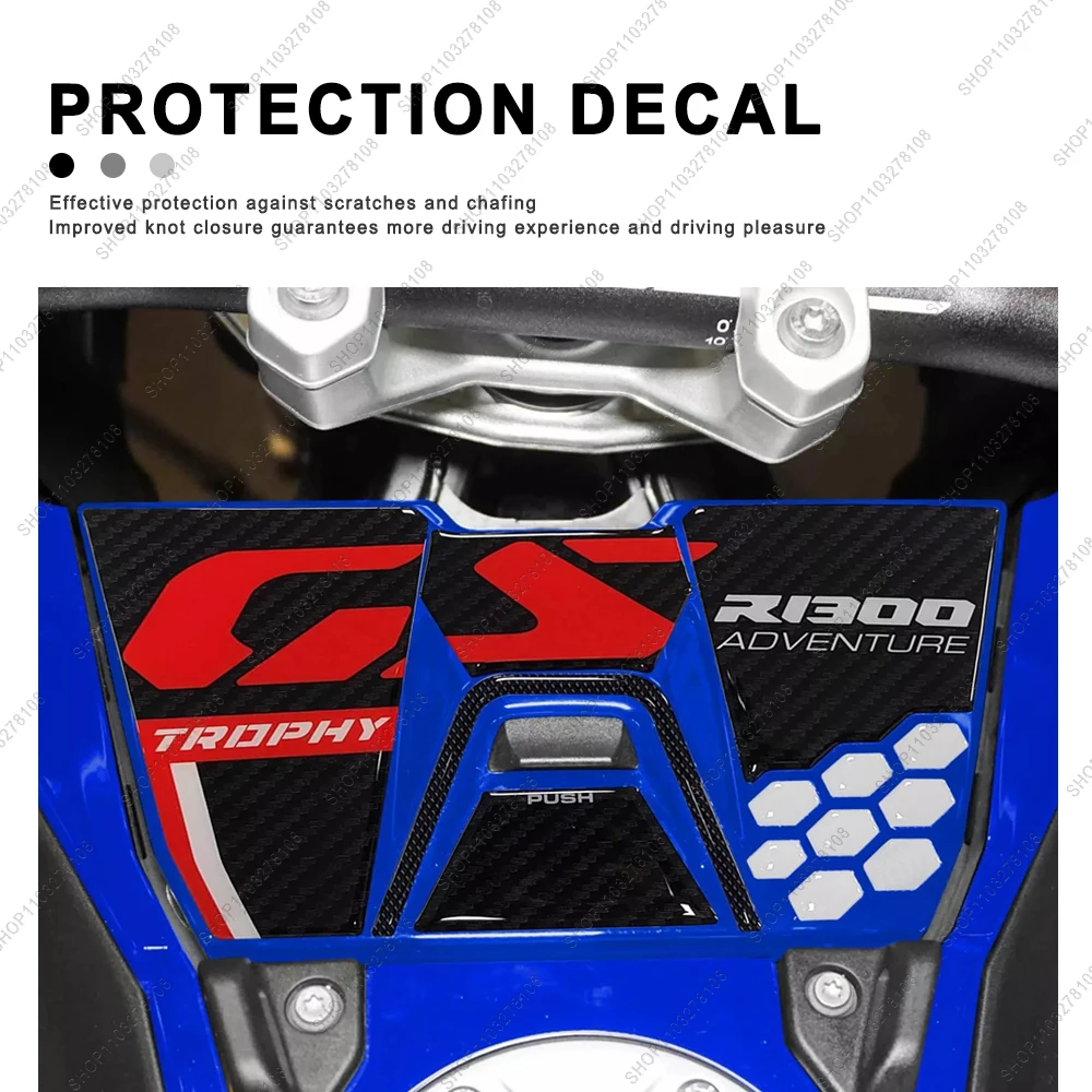 r1300gs  Sticker Motorcycle Accessories Tank Door 3D gel Resin Sticker ForBMW R1300GS Adventure 2024 2025 waterproof