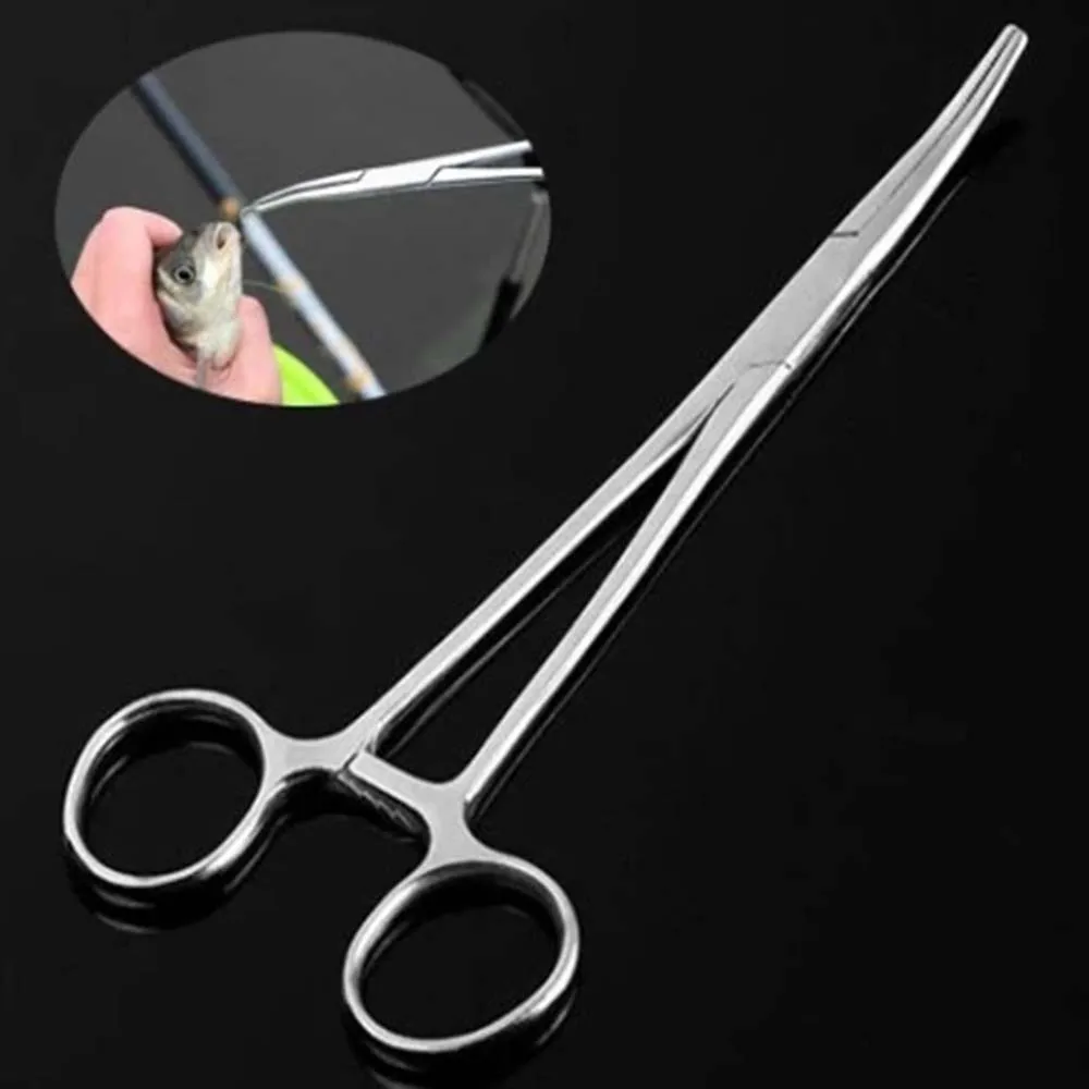 Fishing Line Cutter Veterinary Surgical Scissors Epilation Tools Straight Tip Clamps Hemostatic Forceps Fishing Locking Pliers