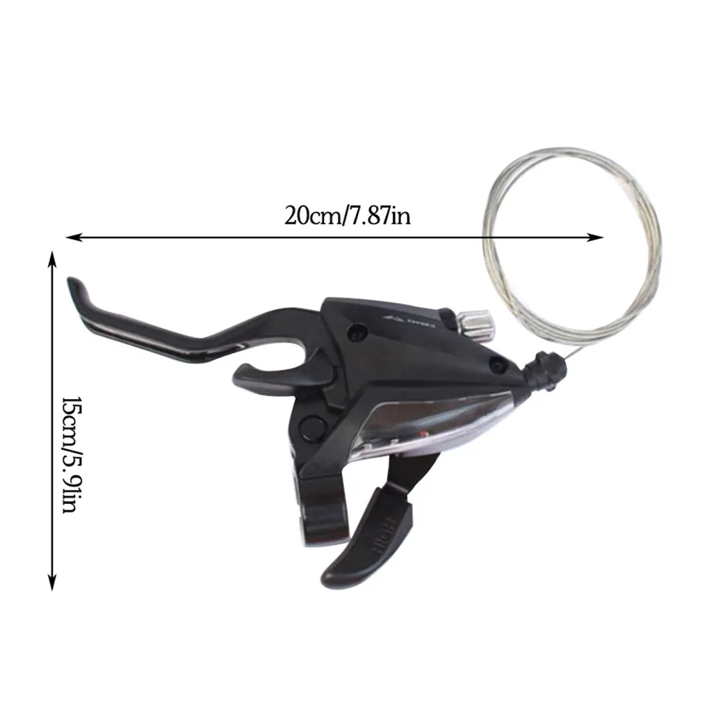 Gear Shifter Ergonomics Speed Changer Shifting Tool Biking Accessory Shock Absorption Brake Lever 8 speed right