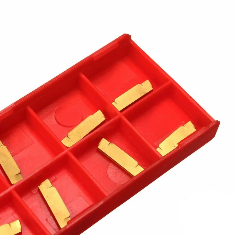 

For MGEHR MGIVR Grooving Cutter Carbide Inserts Indexable MGMN200-G Replacement Tools 10pcs 2mm Industrial New
