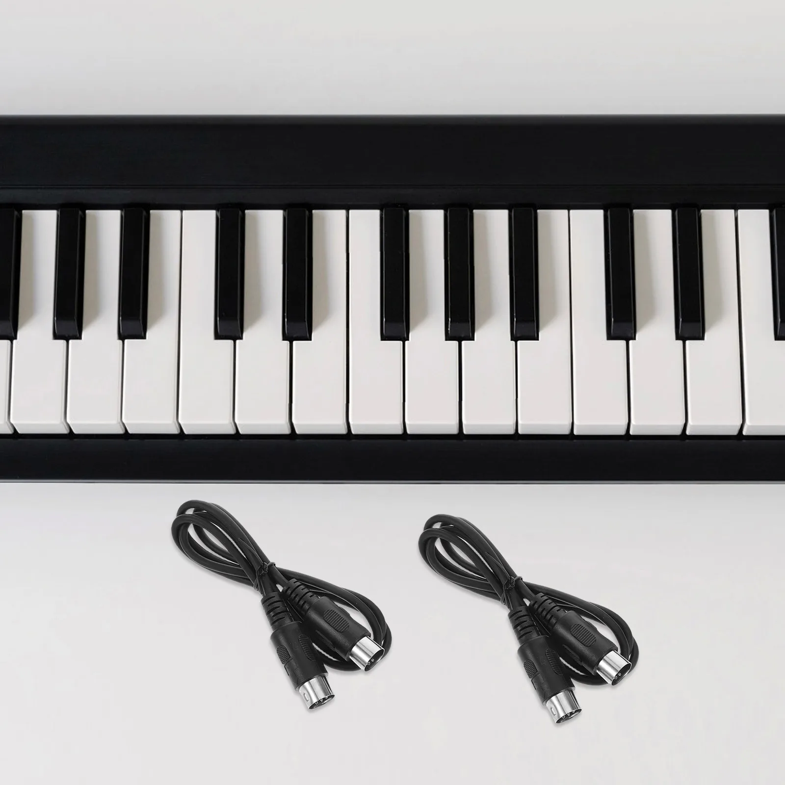 

4Pcs 5-Pin Midi Cable High Compatibility Keyboards Synthesizers Easy Connection Sturdy Design Long-Lasting Use Professional