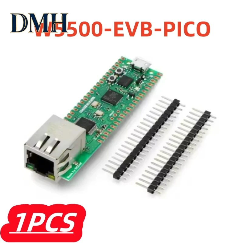 

1Pcs/lot W5500-EVB-PICO New RP2040 GPIO W5500QI Evaluation Board Development Boards