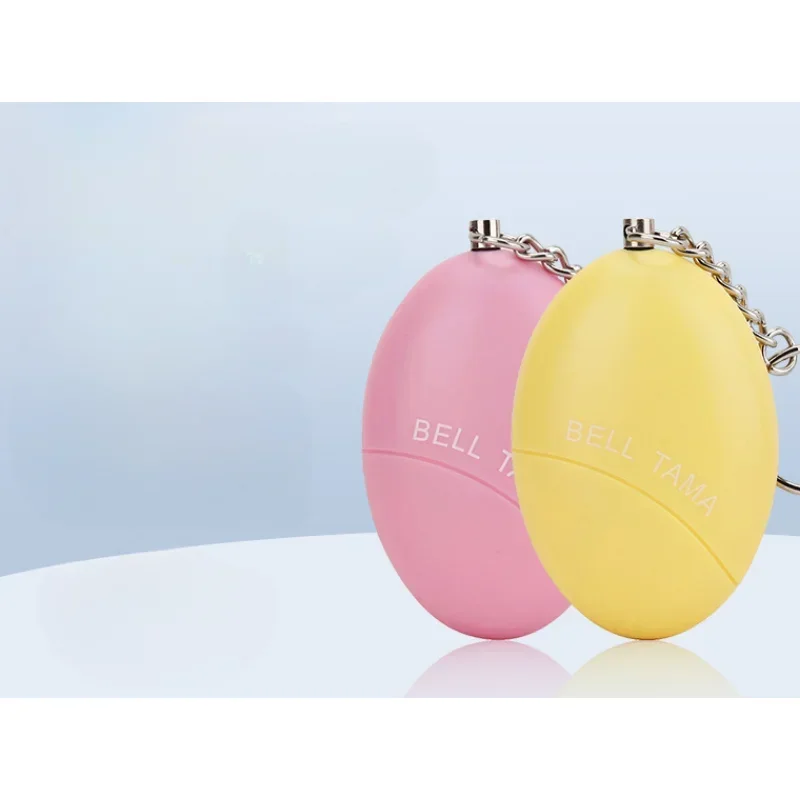 Egg Shape 120dB Personal Safety Emergency Alarm for Child Elder Security Protect Alert Keychain Self Defense Scream Loud
