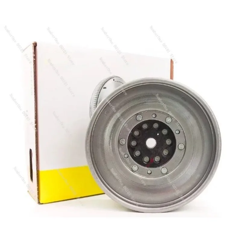 For Audi A4 A5 A6 A7 Q5 Dual Mass Flywheel 415072909 with Clutch Assembly for 7 Speed S Tronic DL382 Gearbox Replacement