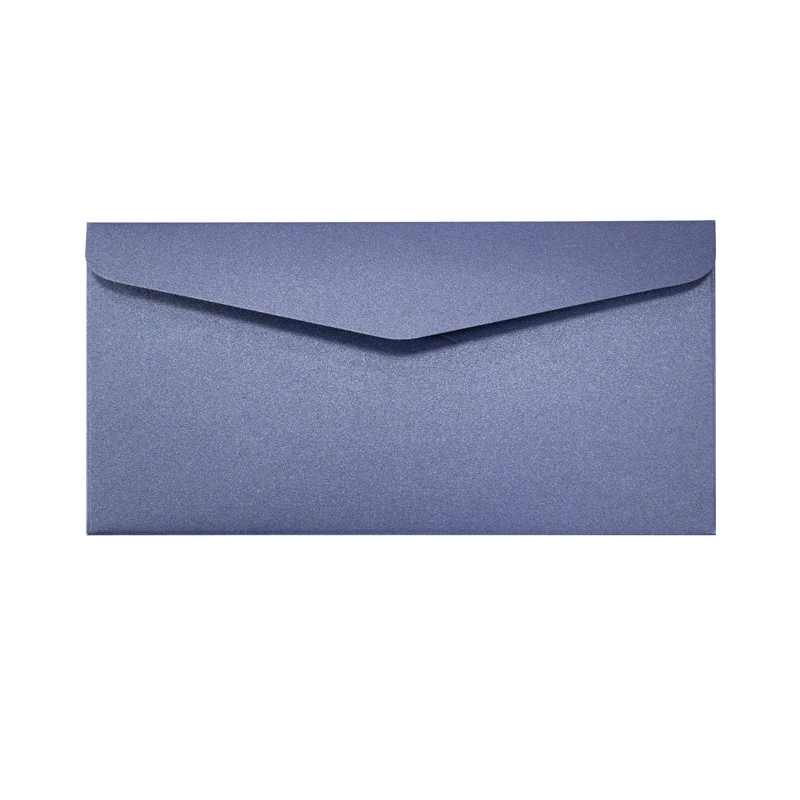 50pcs/lot Envelope High-grade Pearlescent Paper Envelopes for Wedding Invitation 22x11cm Multicolor Business Supplies Stationery