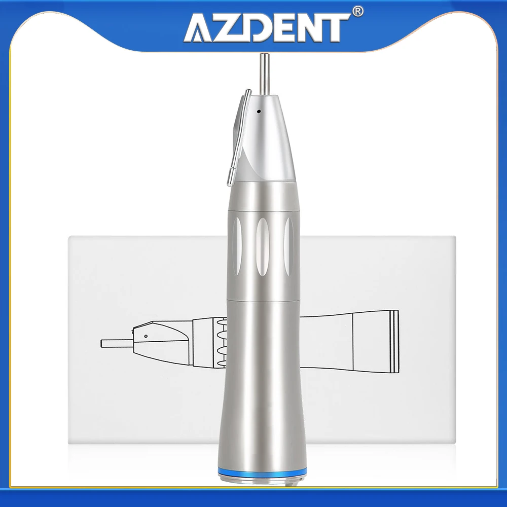 Azdent  Dental 1:1 optic fiber  low speed external  straight surgical handpiece 