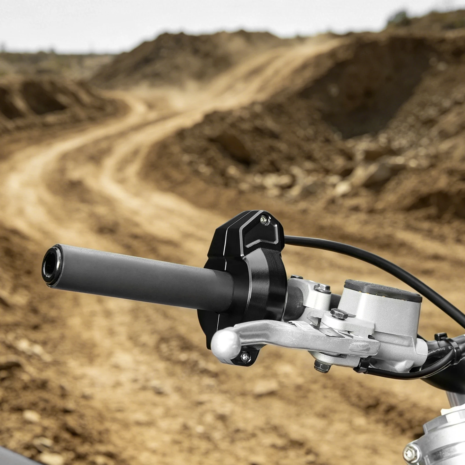 NICECNC Für Stark Varg MX Stark Varg EX Stark Varg SM 2024-2026 Elektrisches Dirt Bike Drosselklappensteuerung Gehäuse Basisabdeckung Aluminium – Detail 8