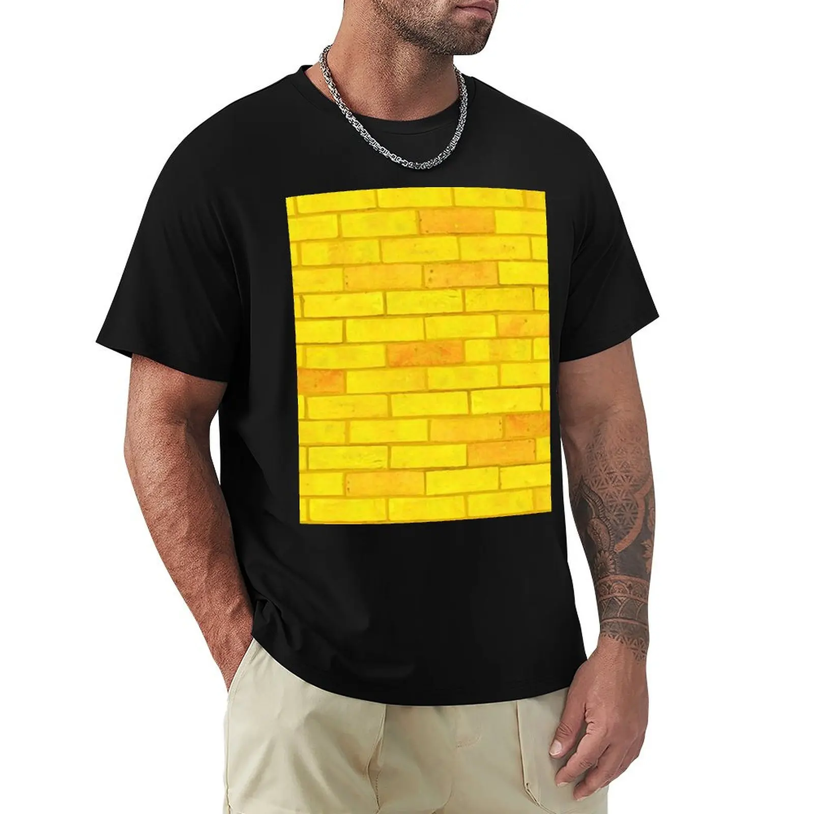 

Yellow Brick Road T-Shirt Summer Casual Loose T-Shirt