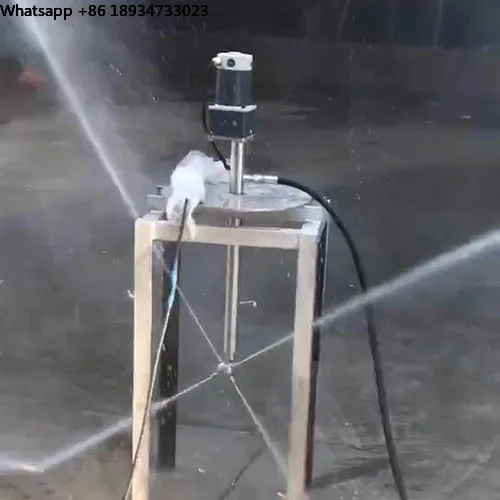 150bar High Pressure Motor Driven Water Jet Tank Cleaning Machine
