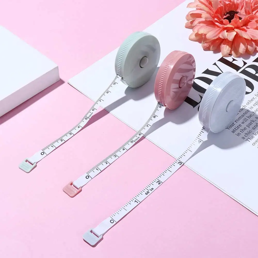 

Sewing Tool 150cm/60" Office Tool Kids Student Measuring Tool Measuring Ruler Measures Roll Tapes Retractable Rulers