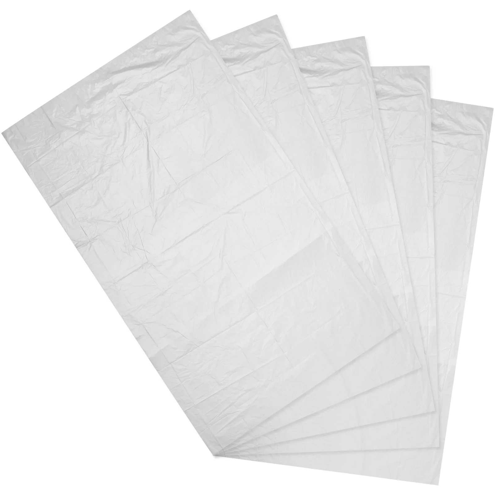 5 Pcs Balloons Storage Bag Plastic Bags Suite Pouches Large Container White Containers