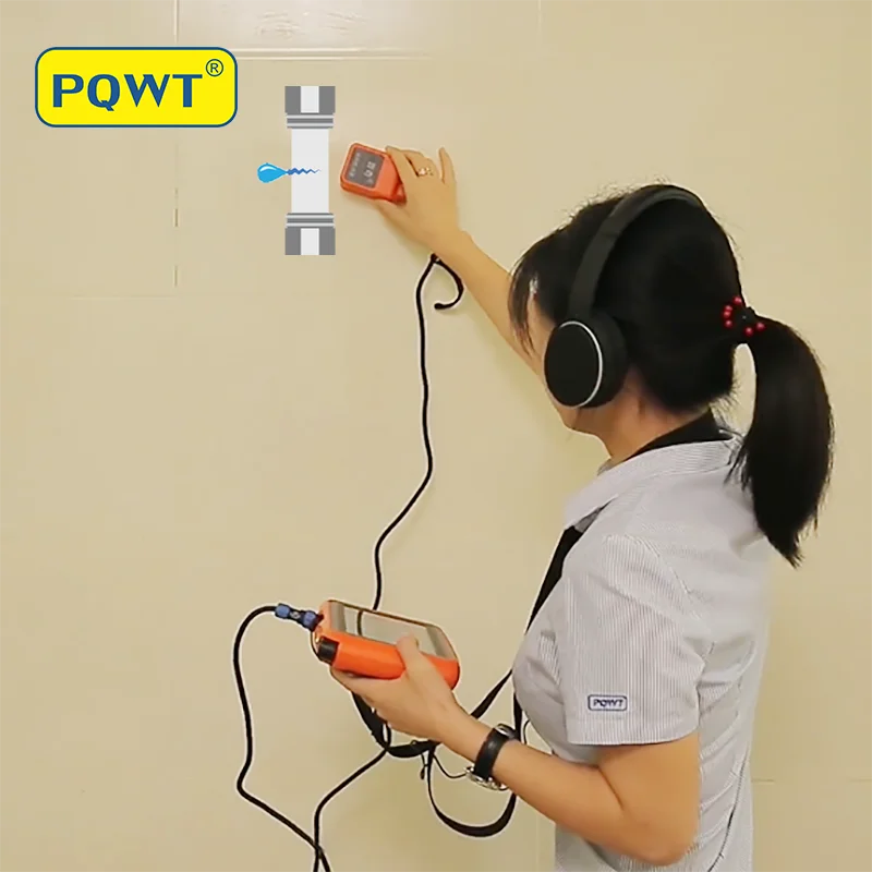 PQWT-L30 Water Leak Sensor Water Leakage Detection Equipment In-walls Pipeline Water Leak Detector