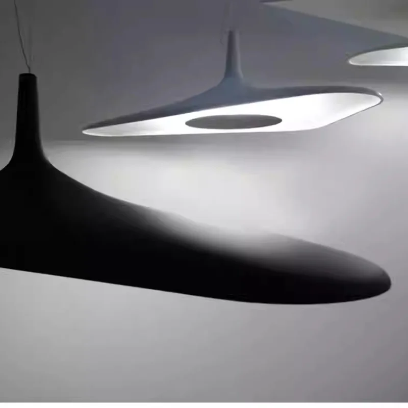 Candelabro Irregular de diseñador italiano, arte nórdico danés, Bar, sala de exposiciones, restaurante, iluminación minimalista inteligente