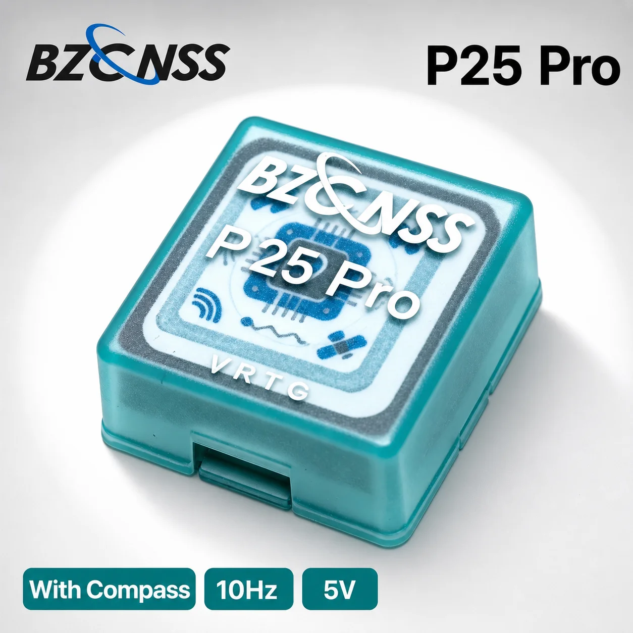 BZGNSS P25 Pro GPS-Modul mit Kompass, Fünf-Modus-Positionierung, 10Hz, 5V für FPV-Renndrohnen, Flugzeuge, Betaflight, INAV, F405, F722