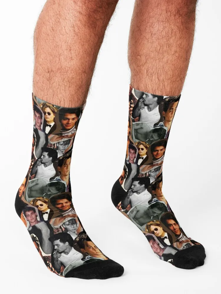 Johnny Depp Socks luxe happy Toe sports new in's Boy Child Socks Women's