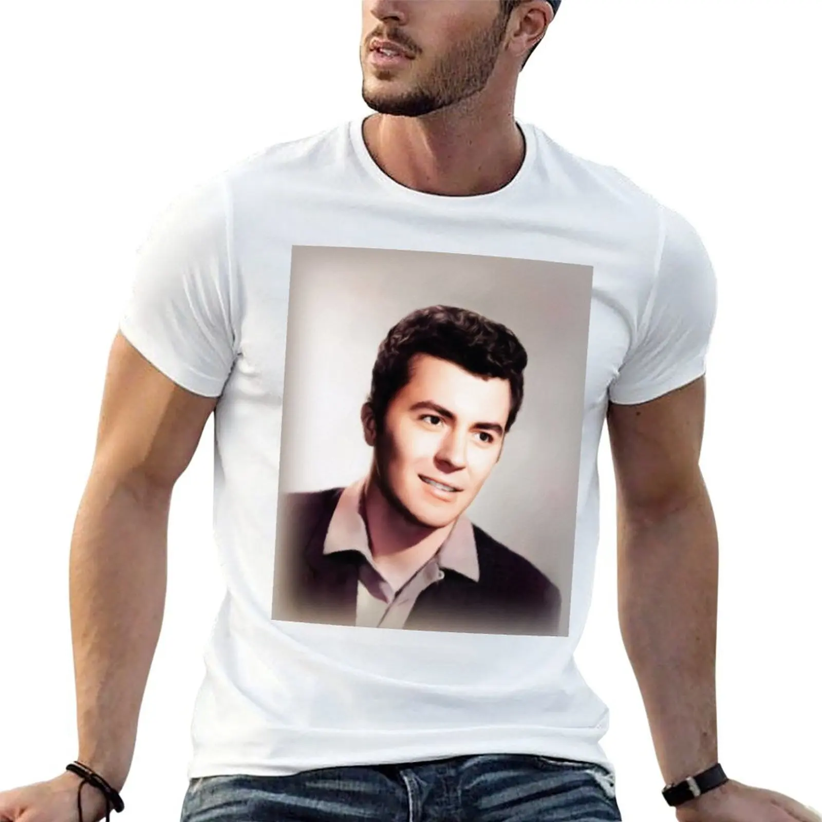 

James Darren, Music Star T-Shirt graphic t shirts for man t shirts for man cotton soft T-Shirt
