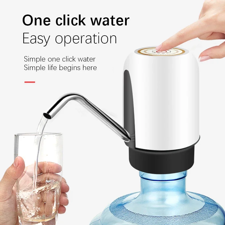 

Water Dispenser Portable USB Rechargeable Electric Automatic Pump Water Dispenser