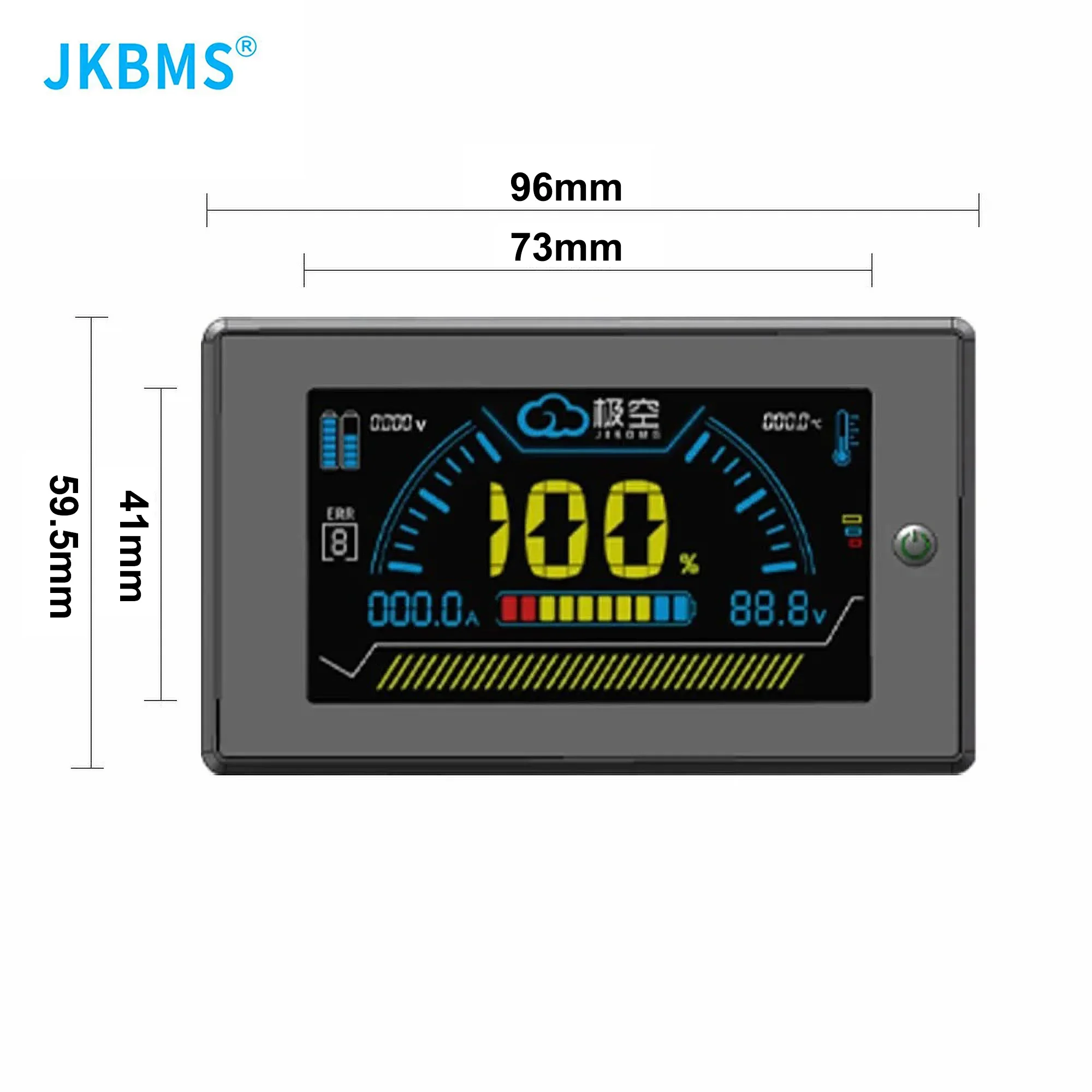 JKBMS 스마트 가족 에너지 저장 인버터, Growatt Deye 인버터용, BMS 8S, 16S, 24V, 48V, 100A, 150A, 200A, 8S-16S, Lifepo4, 리튬 이온, LTO