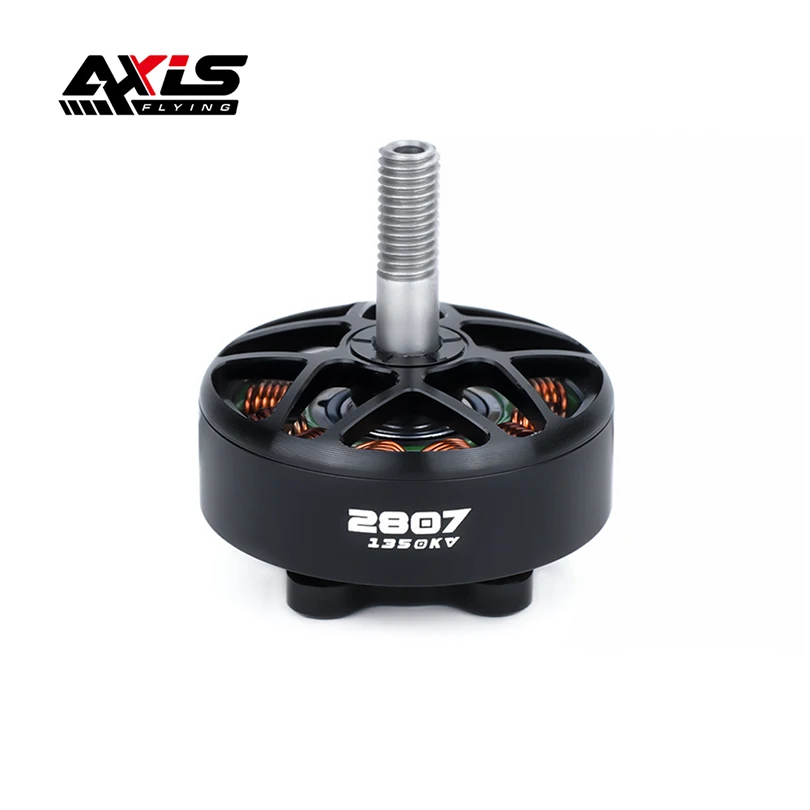 AxisFlying Brushless Motor para FPV Freestyle Drones, RC FPV Quadcopter, DIY Peças, AZ2807, 6S, 1350KV, 7 "Long Range, LR7