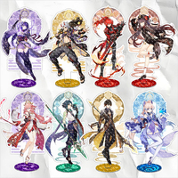 Game Figure XIAO Cyno ZHONGLI Tartaglia Kaedehara Kazuha Stand Acrylic Figure Scaramouche Venti Xiao Model Plate Decor