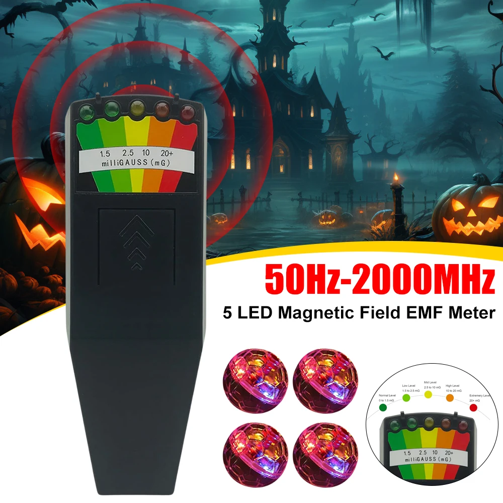 Portable 5 Led Emf …