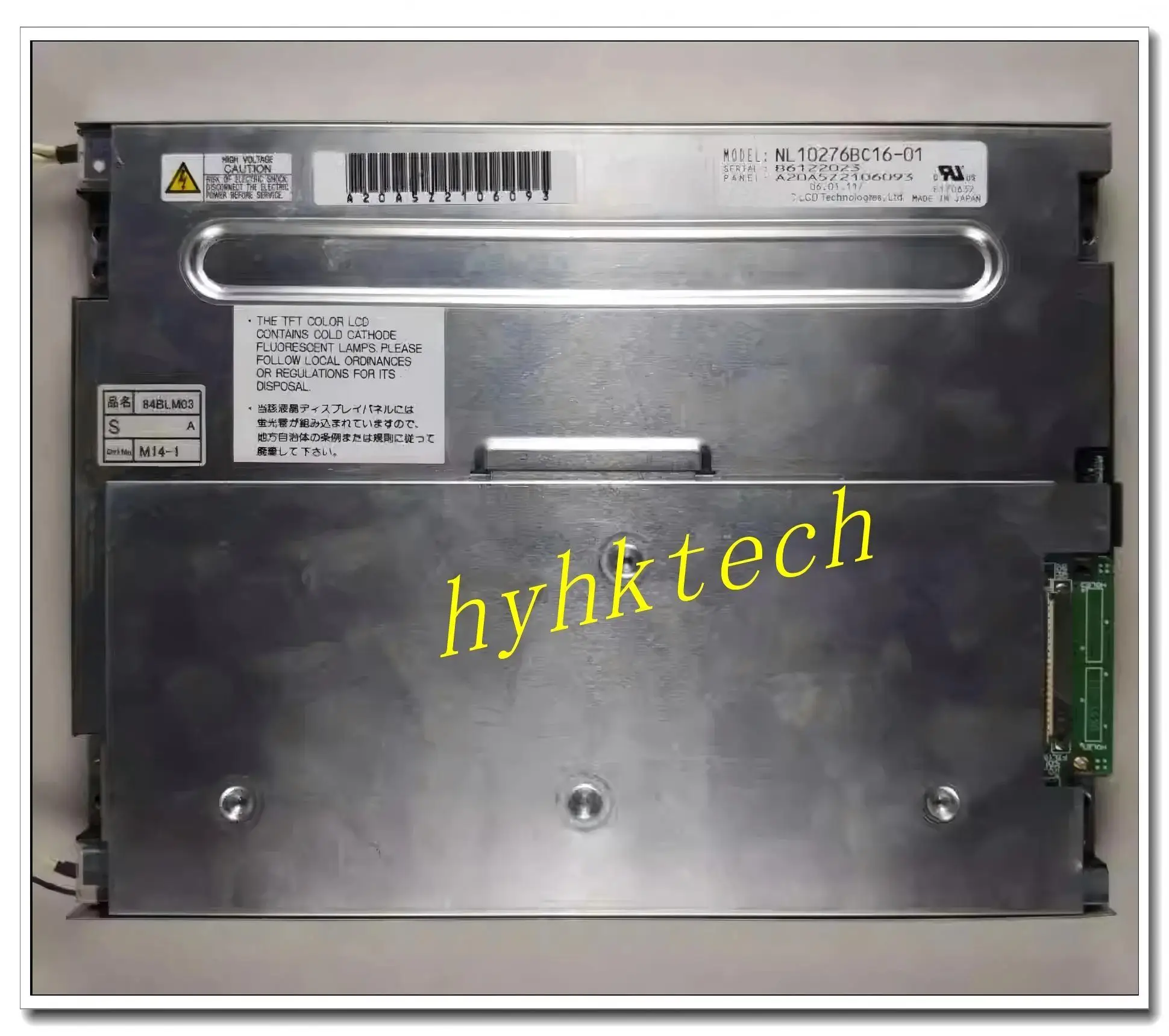 

NL10276BC16-01 NL10276BC16-01C 8.4 INCH Industrial LCD, new&A+ in stock,test working before shipment