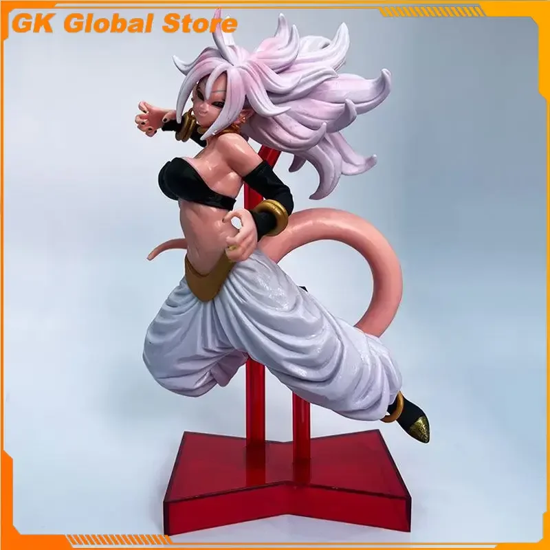 

20cm New Dragon Ball Anime Figure Majin Buu Peripheral PVC Model Scene Statue Desktop Decorate Ornaments Birthday Gifts Toys