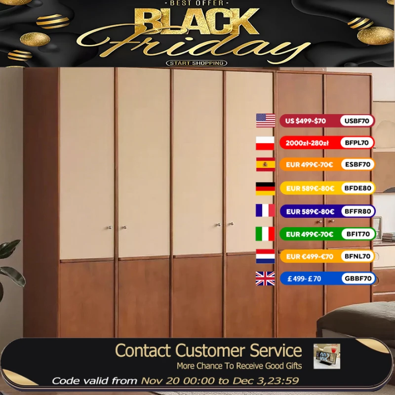 

3 Doors Wood Adults Wardrobes Nordic Modern Luxury Living Room Organizer Closet Space Saving Armario Camping Furniture Home