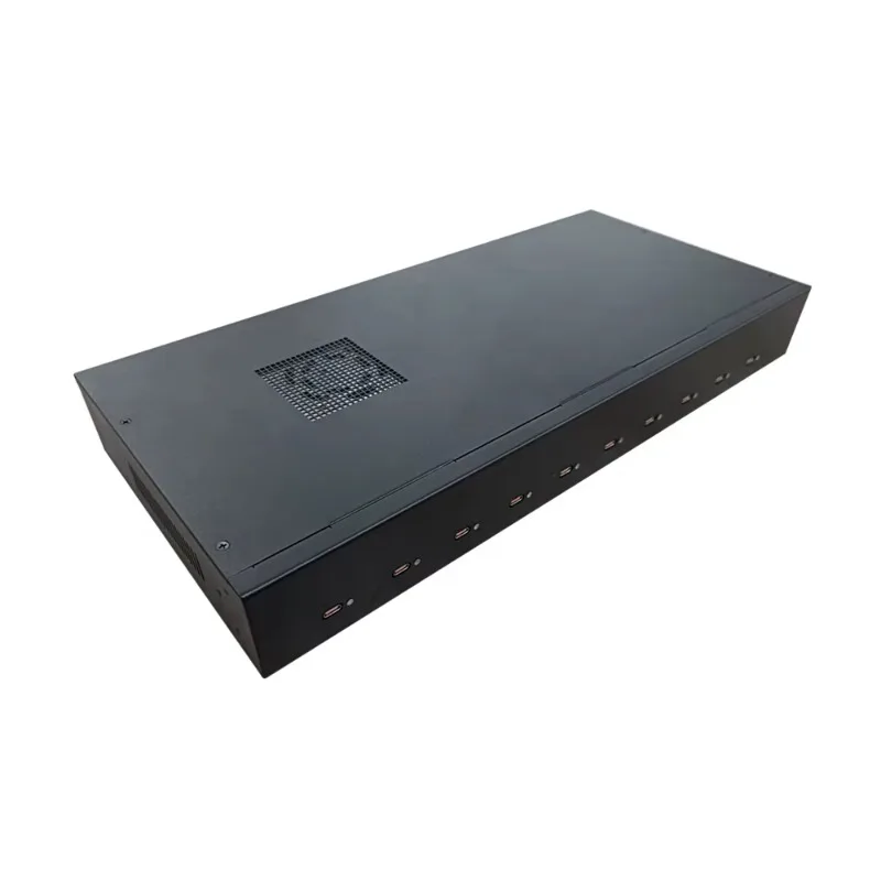 C-105PD 10-Port USB Charging Station 110V/240V 550W USB-C Charger Output 1U Rack-mount
