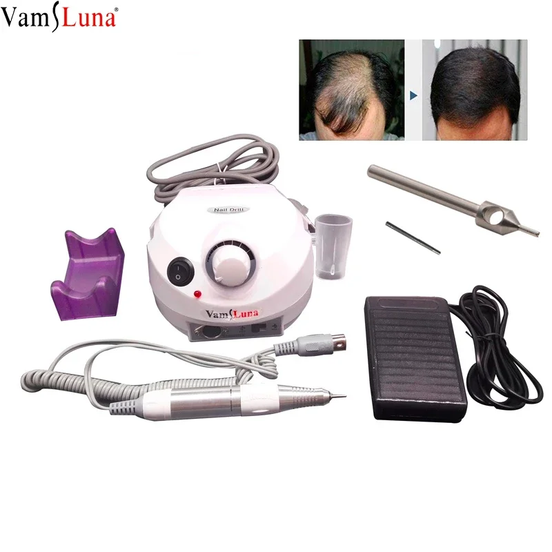 Fue Hair Transplant Hair Follicle Extractor Scarless For Hair Thinning and Balding Treatment Implanted Hair Eyebrow Makeup Tools