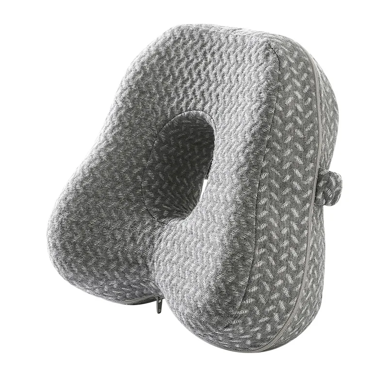 Ergonomic Knee Pillow for Sleeper Memory Foam Leg Pillow Support Cushion Between Legs for Hip Pain Sciatica Side Sleeping Pillow