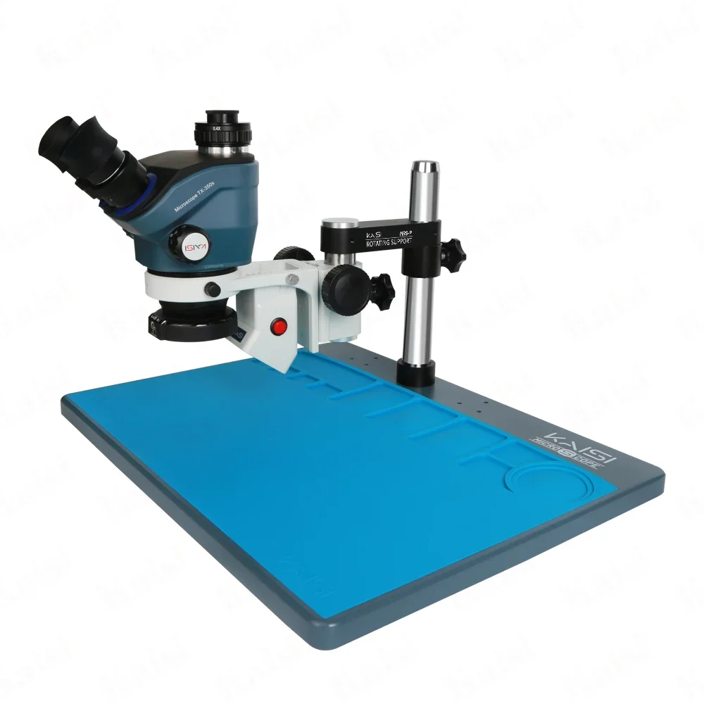 Kaisi TX-350S Plus Microscope for Mobile phone repair  linkable camera Configure a new super large bottom plate