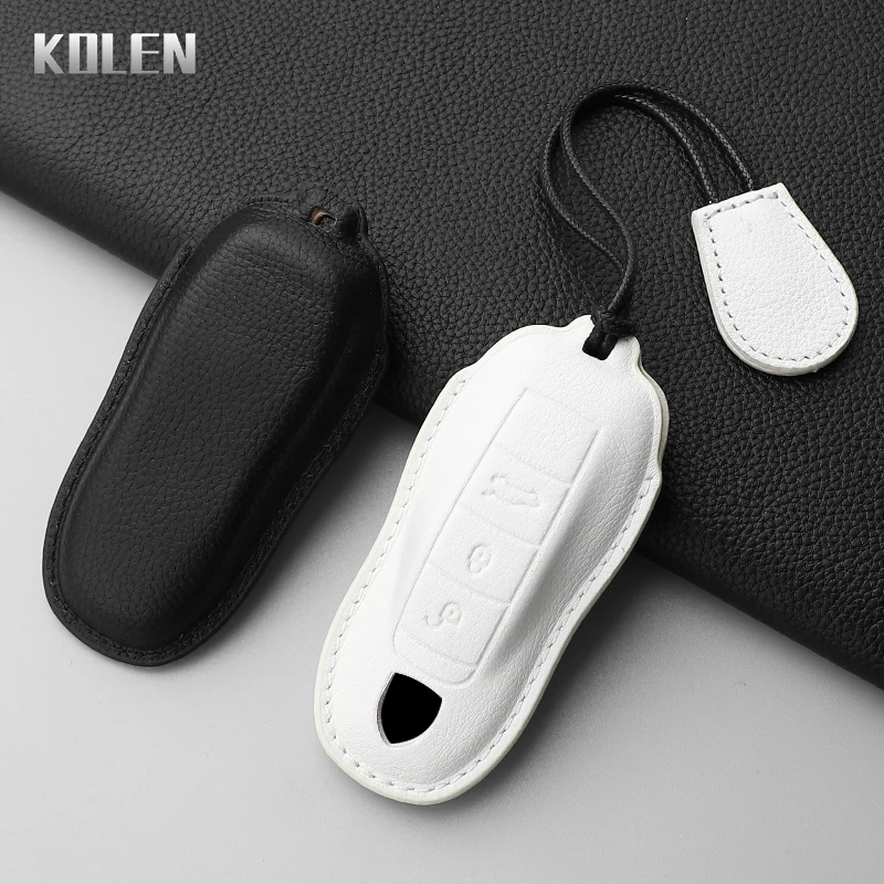Leather Car Key Cas…