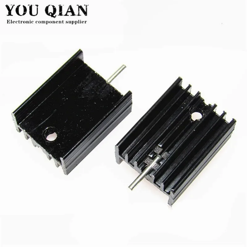 10pcs Heat Sink Transistor Radiator TO220 Cooler Cooling 20*15*10MM