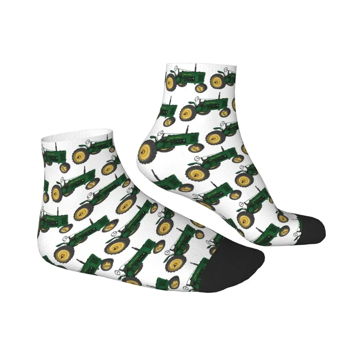 John Deere Styled Tractor And Quot Socks Harajuku Super Soft Stockings All Season Socks Accessories for Man's Woman's Gifts