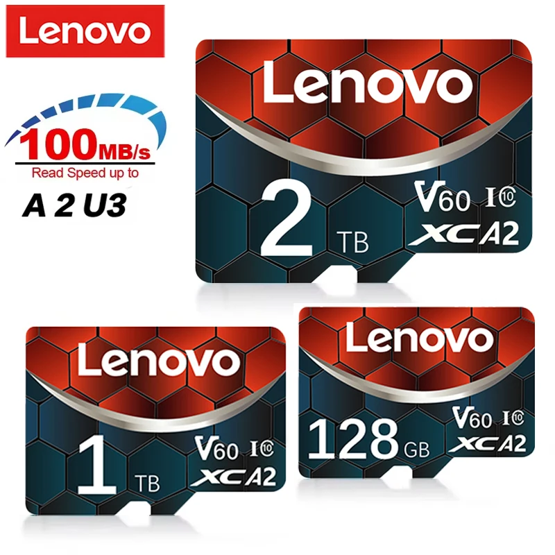 Lenovo 2TB Memory Card 128GB Class 10 V30 TF Card 1TB Mini SD Card 512GB High Speed Micro TF SD Card 256GB For Nintendo Switch