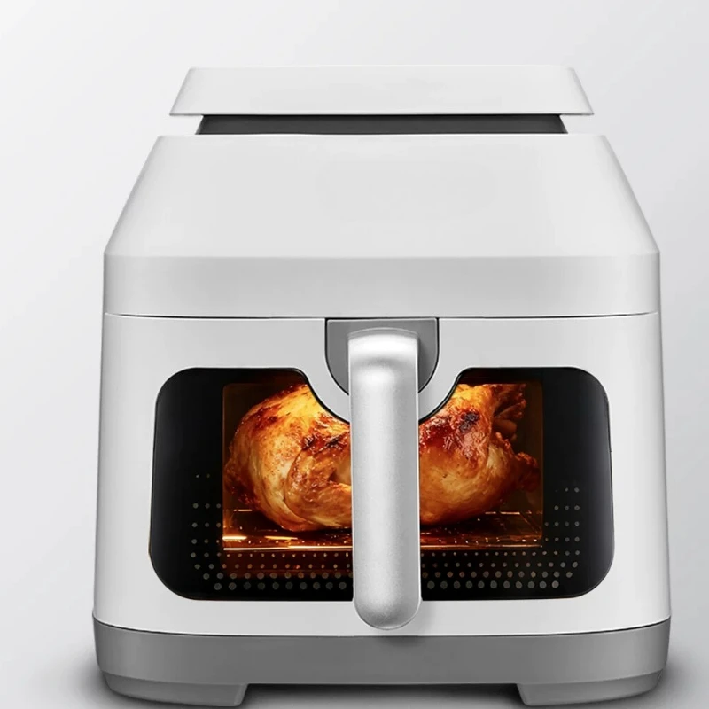 Air fryer, visual no-flip 6L large capacity, smart home multi-function