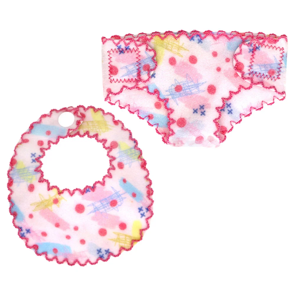 Baby Bib 12-inch Alive Diaper 30-38 Cm American Shafsalon Clothes Accessories Dolls Diapers Underpants Toys Mini Panties