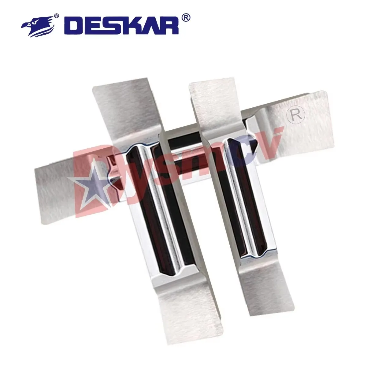 DESKAR 100% Original MGGN150/200/250/300/400L-8 K10 Numerical Control Lathe Processing Copper And Aluminum Groove Cutting Insert