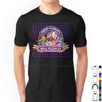 Fnaf Security Breach T Shirt 100% Cotton Five Nights At Fazbear Gregory Vanessa Chica Montgomery Gator Roxanne Wolf Sunnydrop
