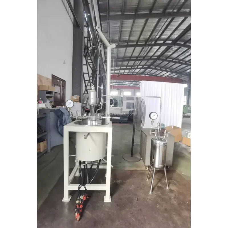10L Electric Heating Semi-Automatic Laboratory Magnetic Drive Mechanical Stirred High Temperature Reaction Kettle