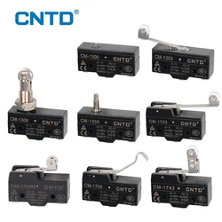 CNTD Horizontal Limit Switch CM-1 Series Micro Switch With Roller Travel Switch Block Cover