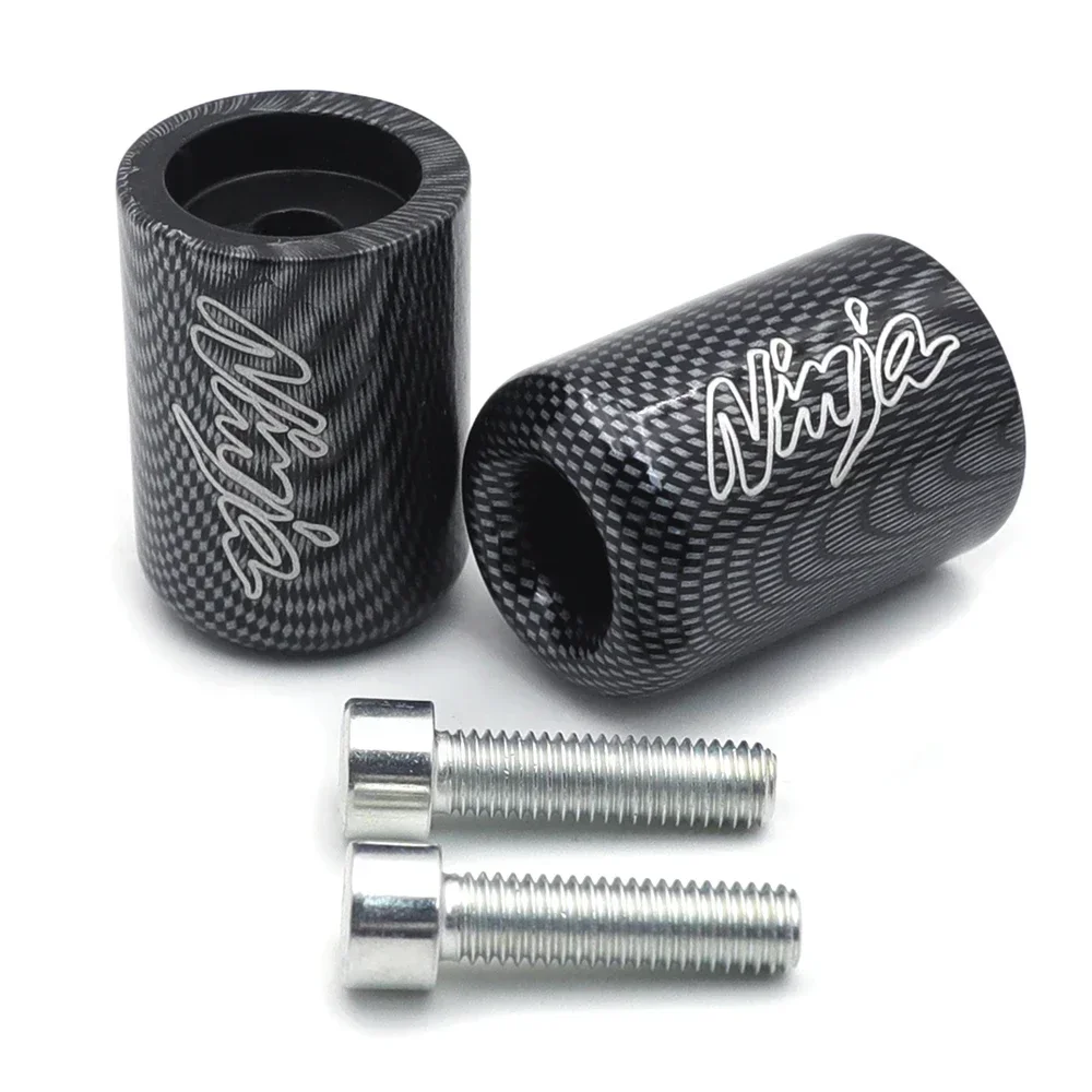 

Carbon Fiber Hand Bar Ends for Kawasaki 2003-2012 Ninja 250R 94-03 ZX900 ZX9/ZX9R Aftermarket Motorcycle Parts