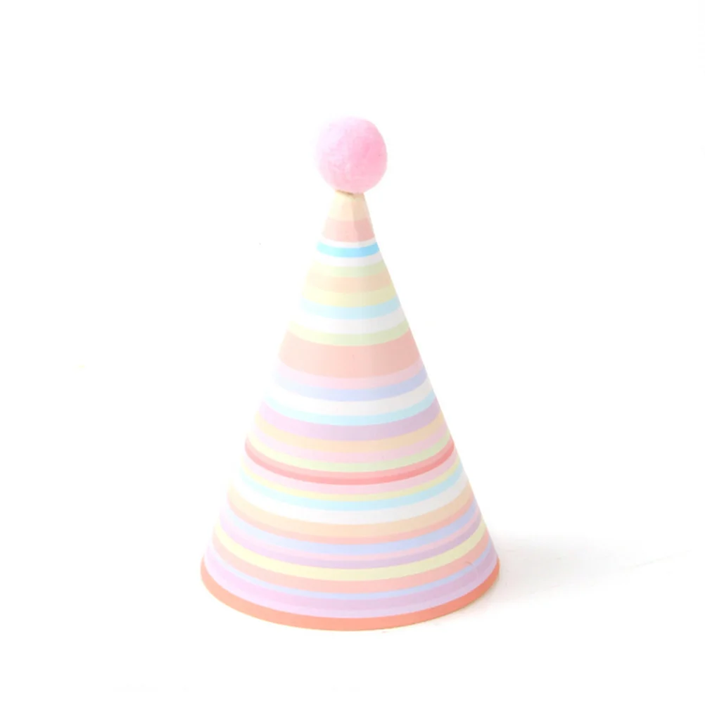 

10 PCS Christmas Baby Cake Decorations Party Hats for Kids Birthday Cone Decorative