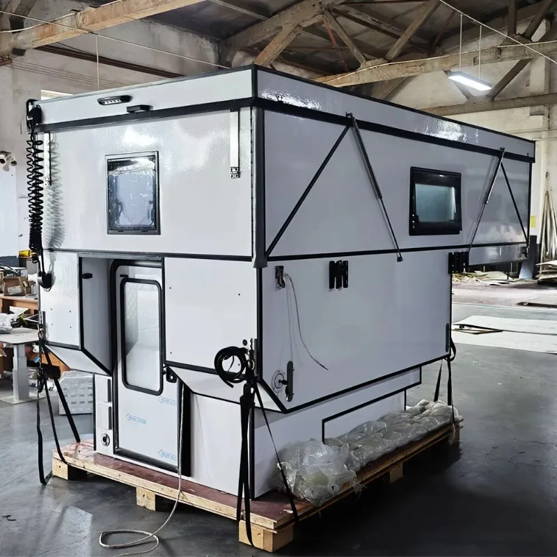 Expandable Hard Shell Transformer Pickup Camper Box Pop Up Rooftop Custom Topper for Overland Travel Camping Use Customize