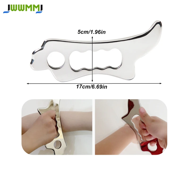 1Pcs Gua Sha Derma Edge Massage Tool for Soft Tissue,Myofascial Scraping Tools for Scar Tissue Physical Therapy Tools