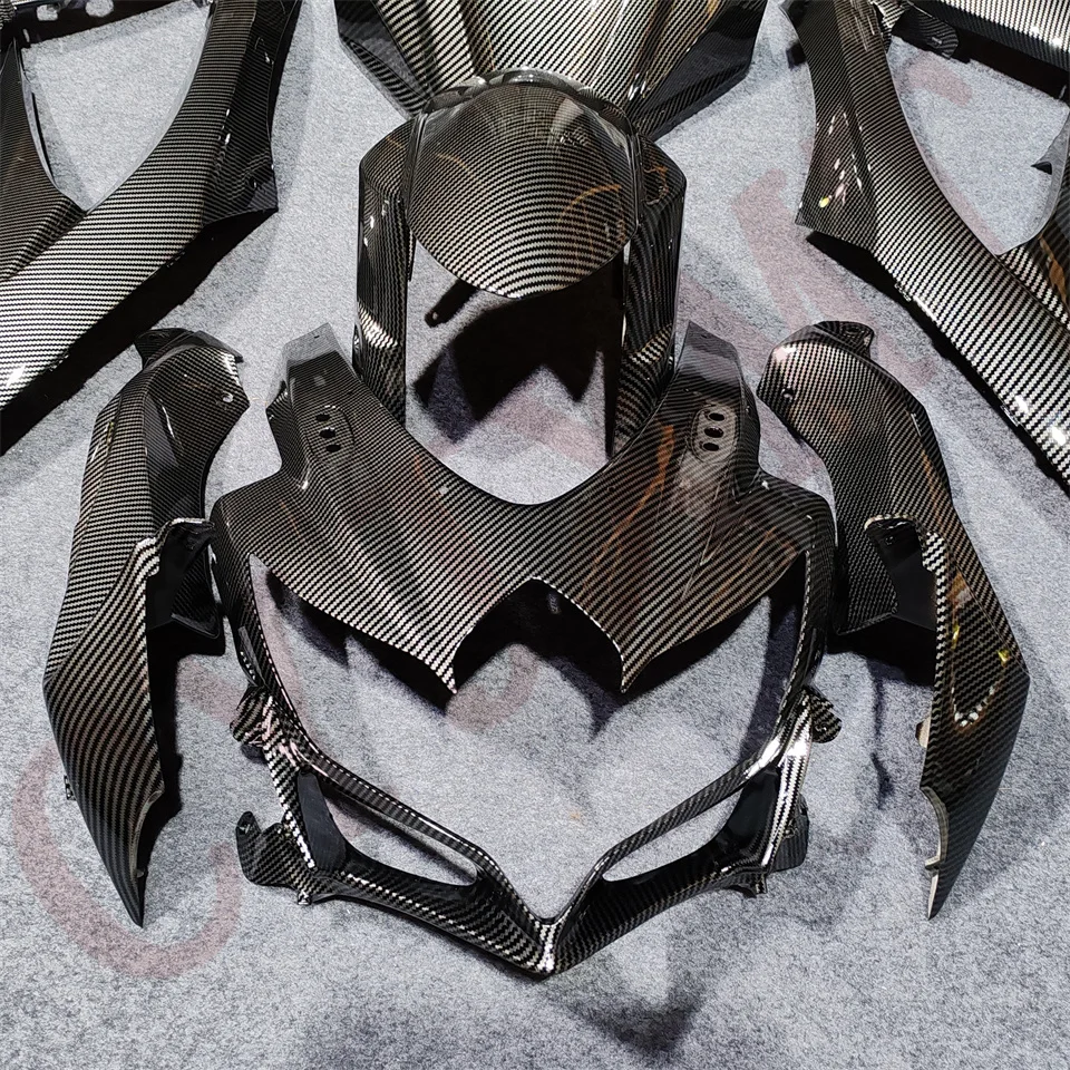 Carbon Fibre Gloss Motorcycle Fairings for Gsxr 600 750 K8 2008 2009 2010 Fairing Kit Gsxr600 Gsxr750 08-10 Bodyframe Cowl Shell view 3