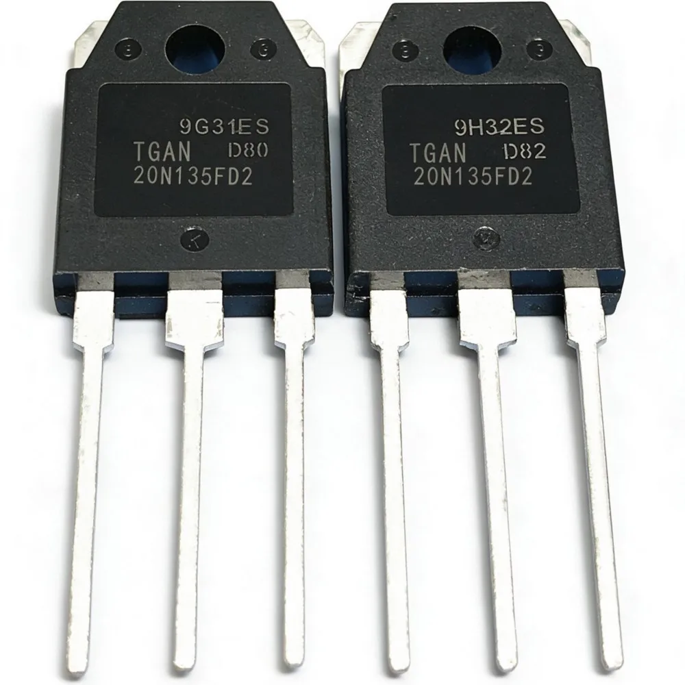5PCS IXFQ20N50P3 TGAN20N135FD2 G20H655 W12NA50 6R199P H15ME1