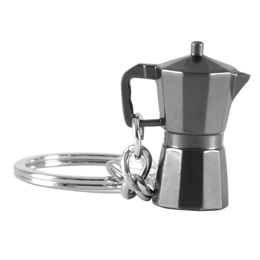 Coffee Tamper Keyring Key Chain Ring Coffee Accessories Tamper L