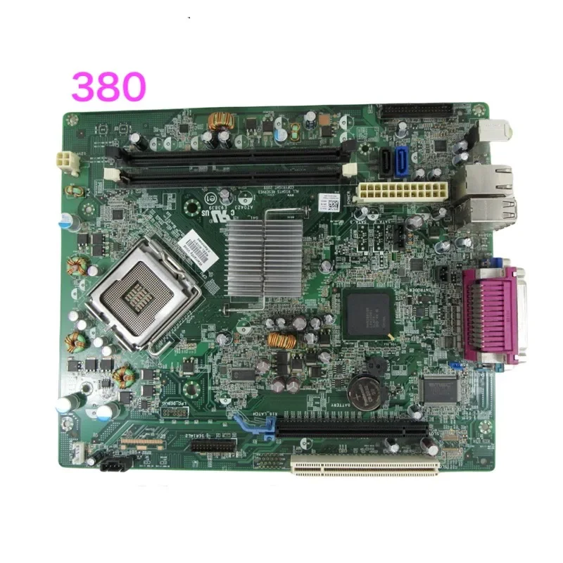 Adecuado para la placa base Dell Optiplex 380 SFF CN-0R64DJ 0R64DJ R64DJ LGA 775 DDR3 100% probado OK completamente funciona